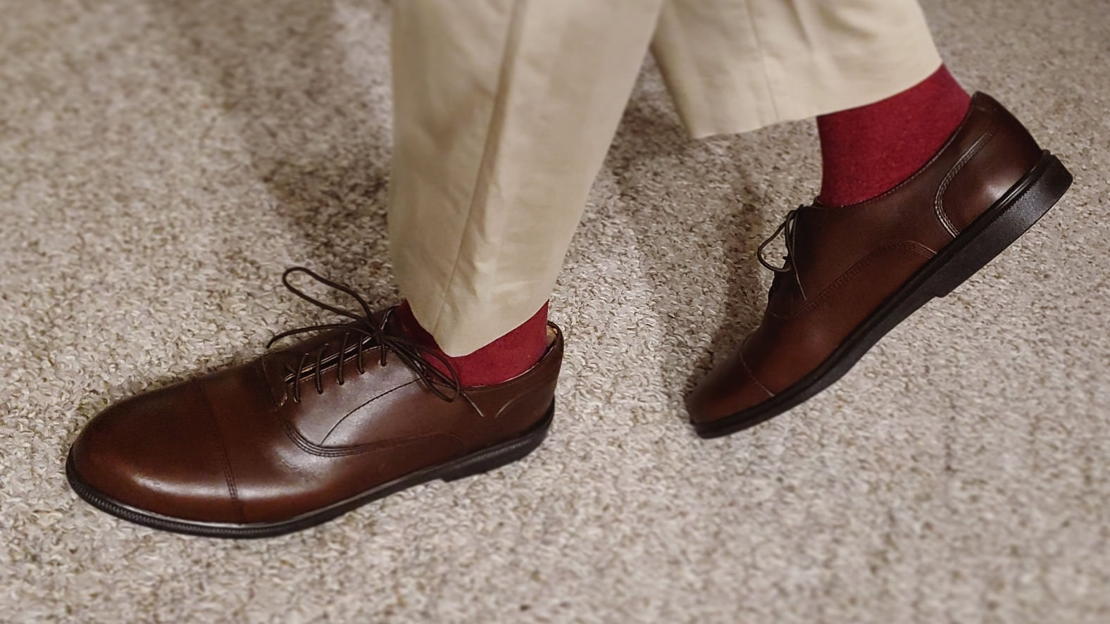 Carets FER Oxblood Oxford Cap Toe Dress Shoes Size 13 EE Leather Barefoot Luxury Review Carets FER V4 — Minimalist Dress Shoes main image 3